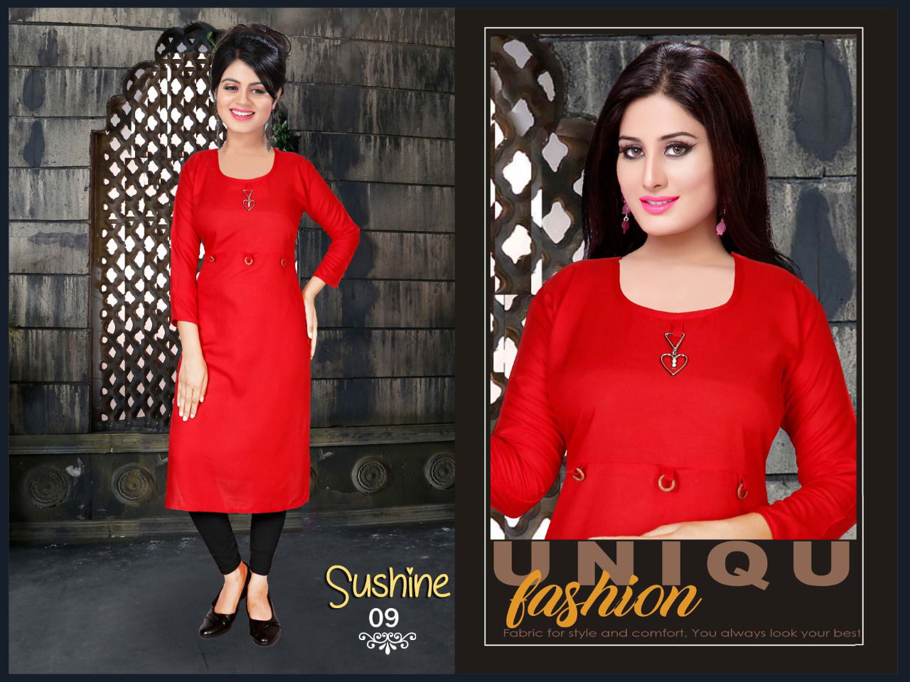 Aagya Sunshine  Latest Fancy Designer Ethnic Style Casual Wear Kurti Collection